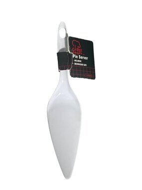 Chef Craft Pie Server Hard Plastic Dishwasher Safe White